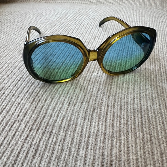 Rare Vintage Round Dior Ombré Sunglasses - Picture 7 of 8